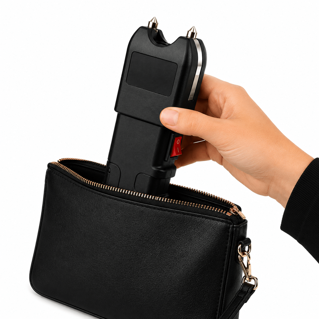 Kit 2 unidades Lanterna Taser com Led para Segurança Pessoal