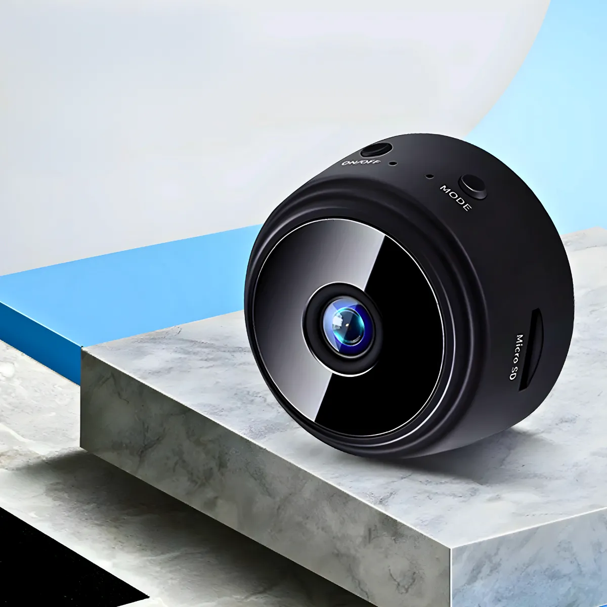 Kit 3 Mini Câmera Espiã A9 Wifi com Sensor e Visão Noturna