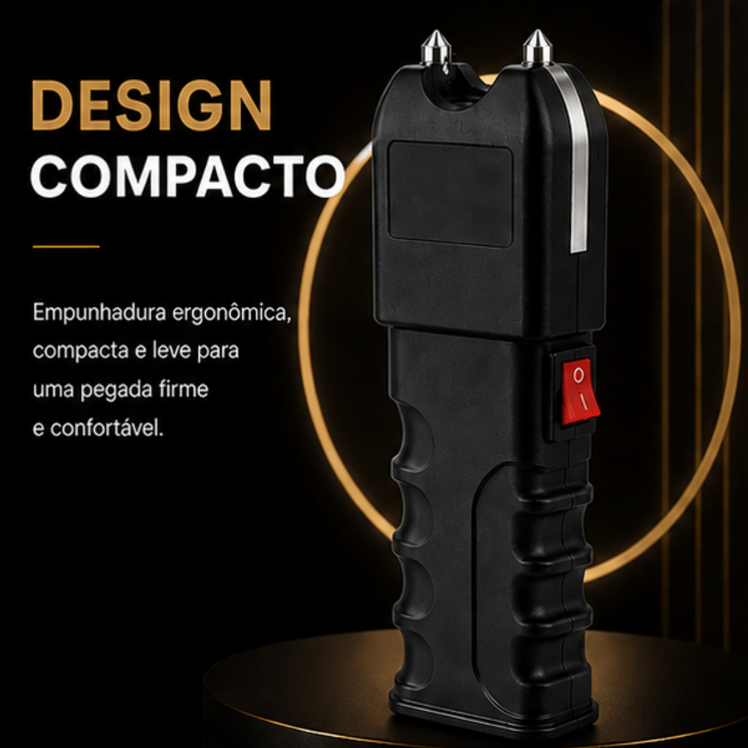 Kit 2 unidades Lanterna Taser com Led para Segurança Pessoal