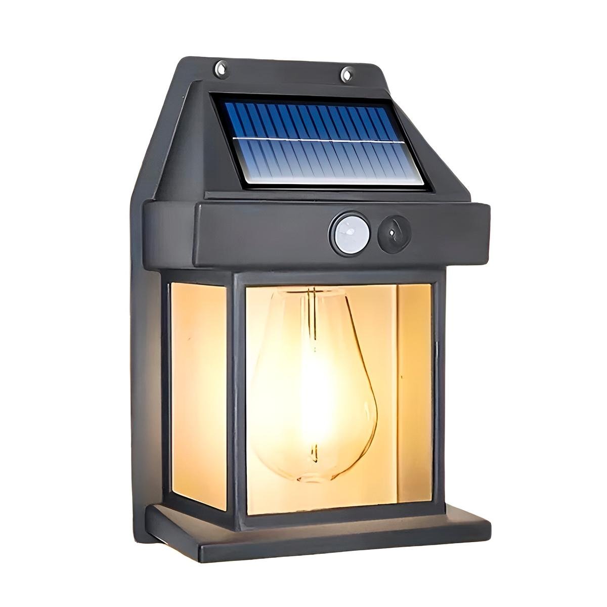 Kit 2 Luminária Estilo Arandela Iluminação Externa Led Solar