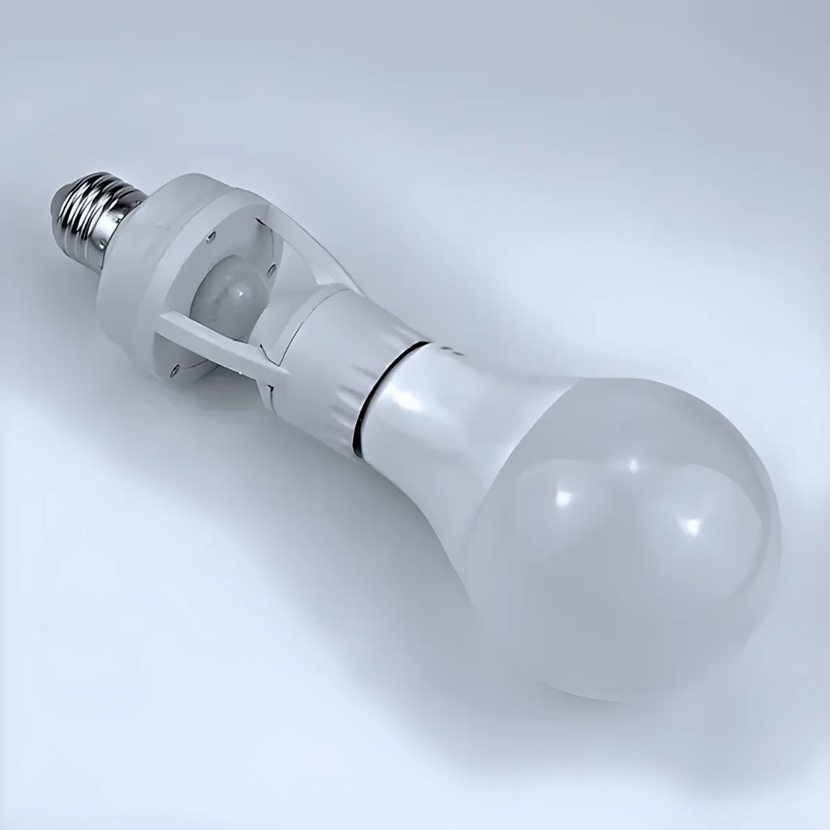 Kit 3 Adaptador E14 para E27 com Sensor de Movimento e Luz