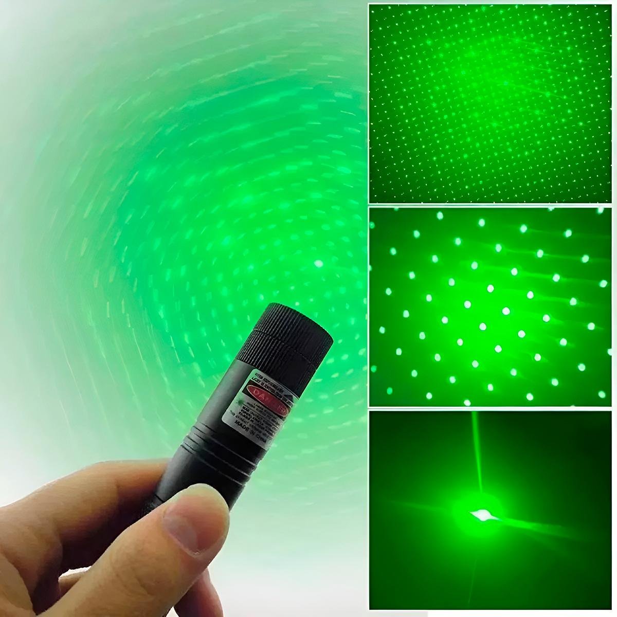 Caneta Laser Verde Potente Longo Alcance Recarregável