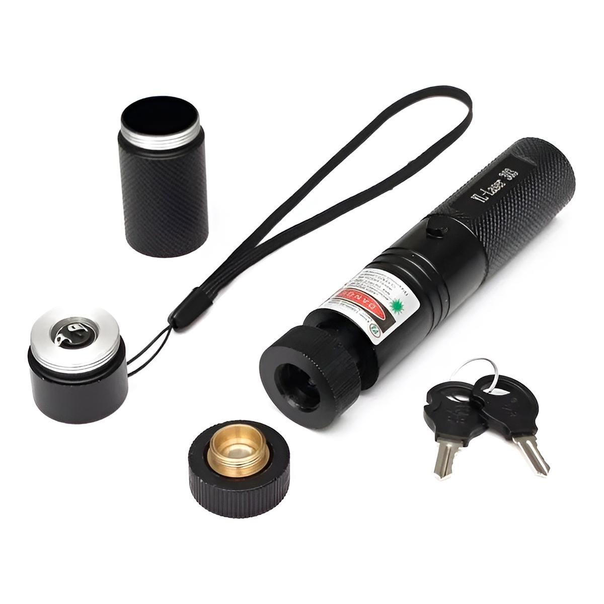 Caneta Laser Verde Potente Longo Alcance Recarregável