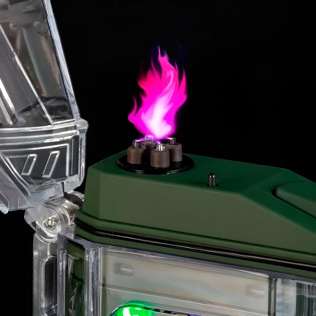 Isqueiro de Plasma Lanterna Recarregável Ignição Chama