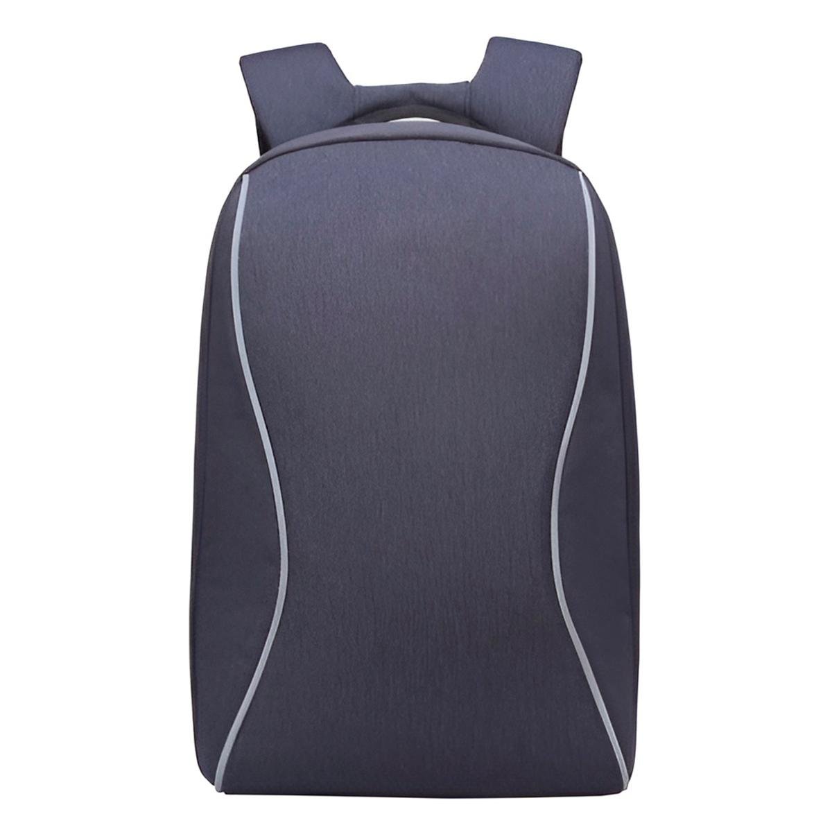 Mochila Anti Furto Impermeável Notebook Reforçada Cinza