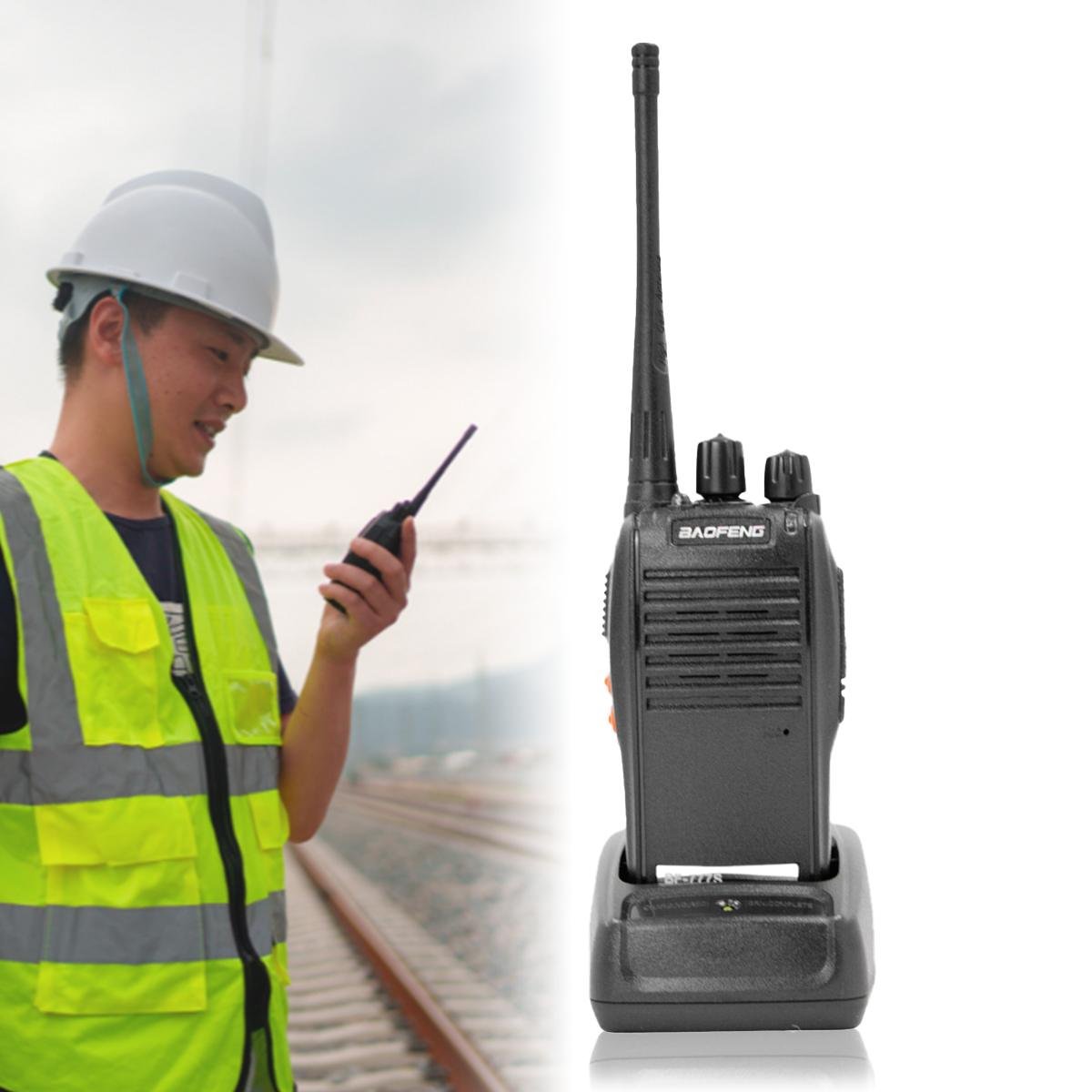 Radio Comunicador Walk Talk Profissional 16 Frequencias Kit com 2 AGold