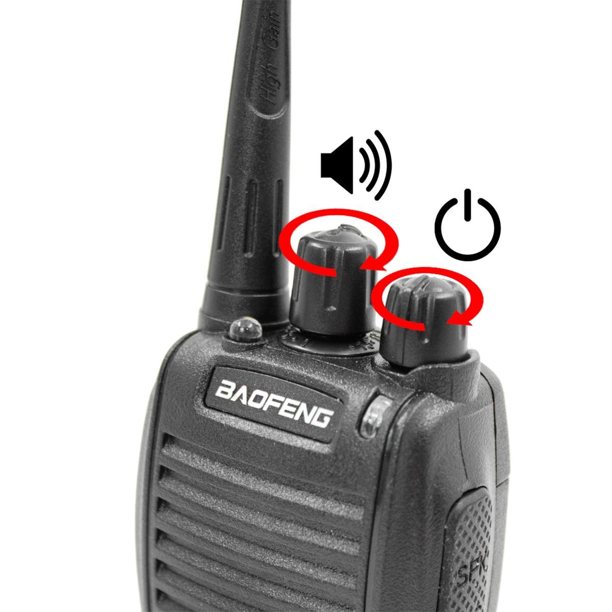 Radio Comunicador Walk Talk Profissional 16 Frequencias Kit com 2 AGold