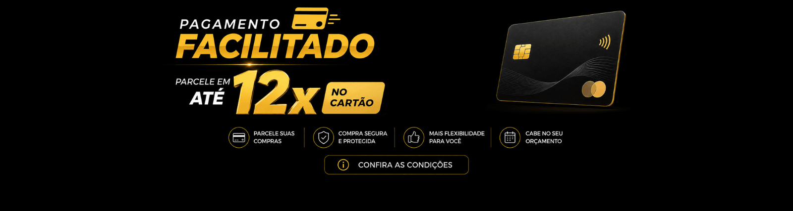 Parcele no Cartão